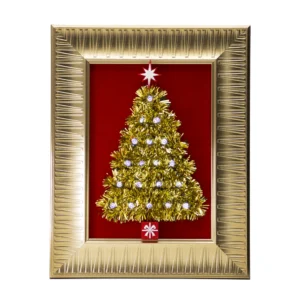 Tiny Christmas Tree in a Frame - 860